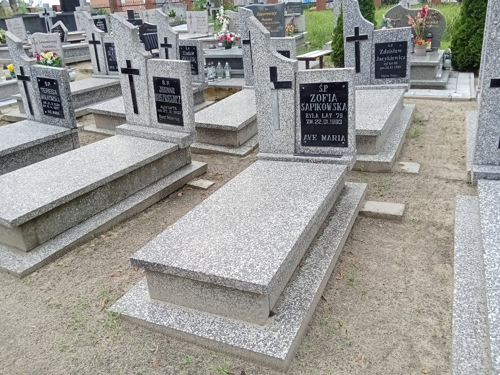 Grób Zofia Sapikowska