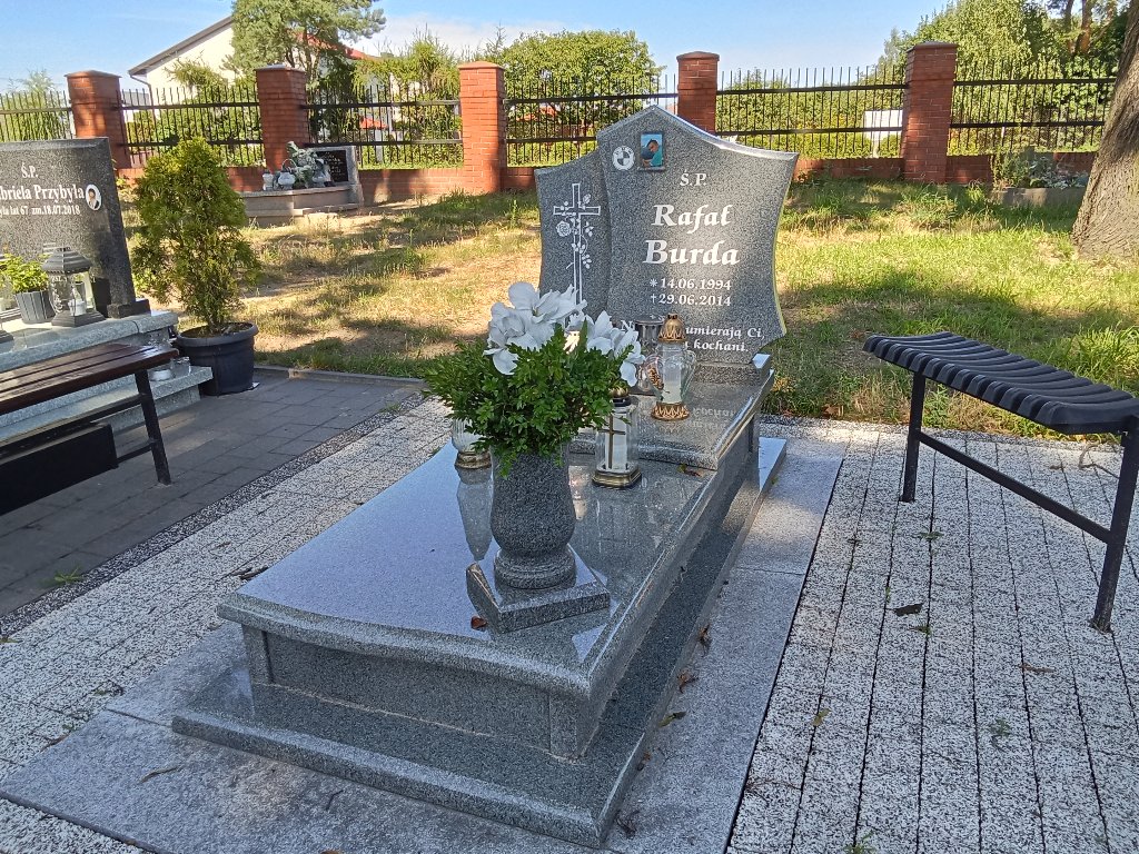 Grób Rafał Burda