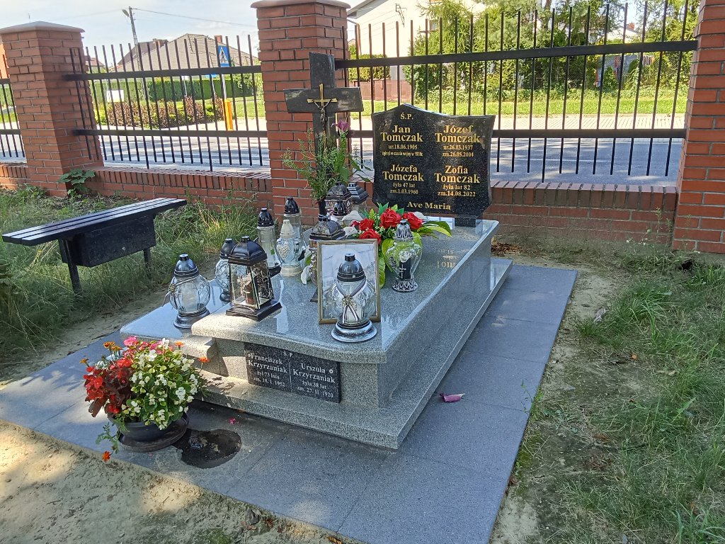 Grób Zofia Tomczak