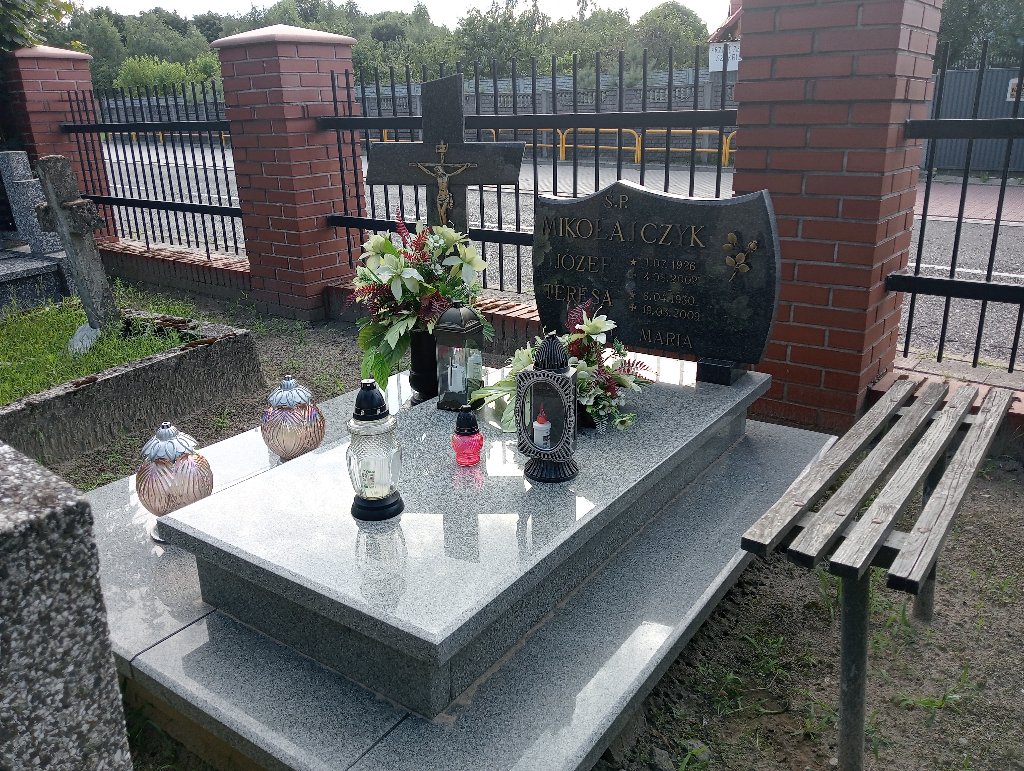 Grób Teresa Mikołajczyk
