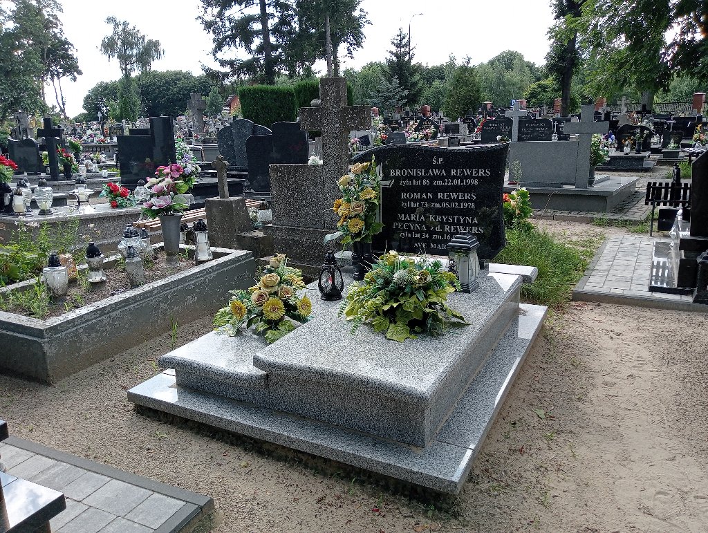 Grób Bronisława Rewers