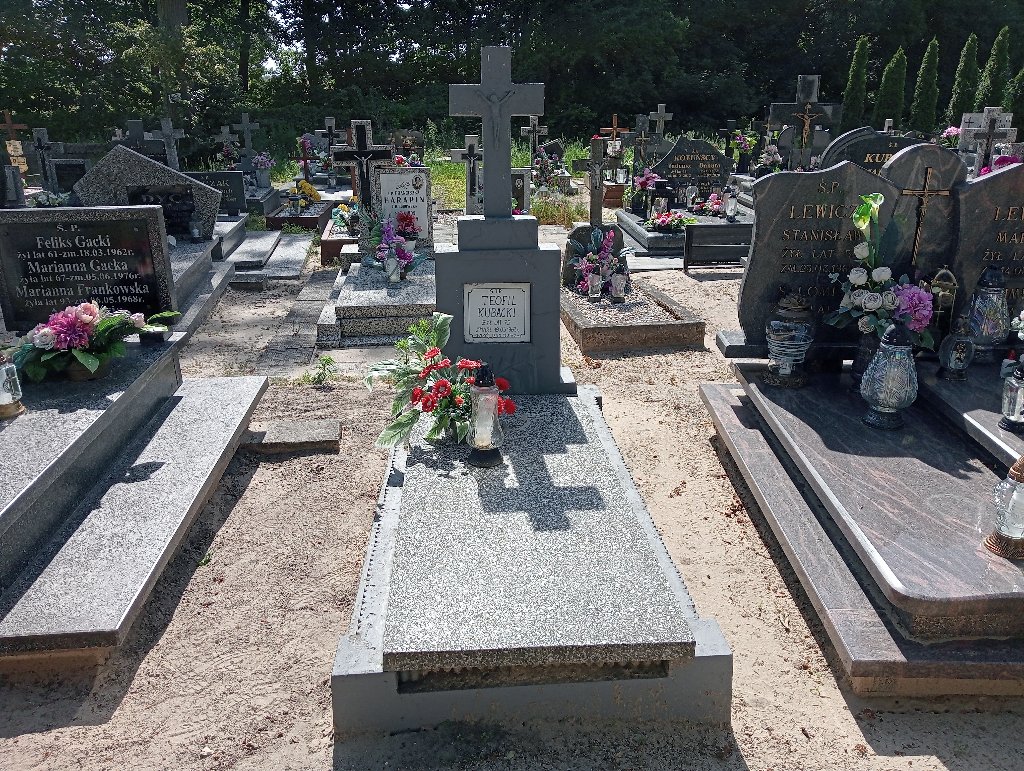 Grób Teofil Kubacki