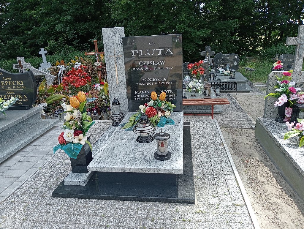 Grób Agnieszka Pluta