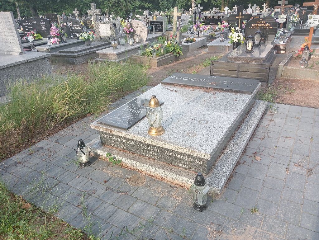 Grób Kazimiera Nowak