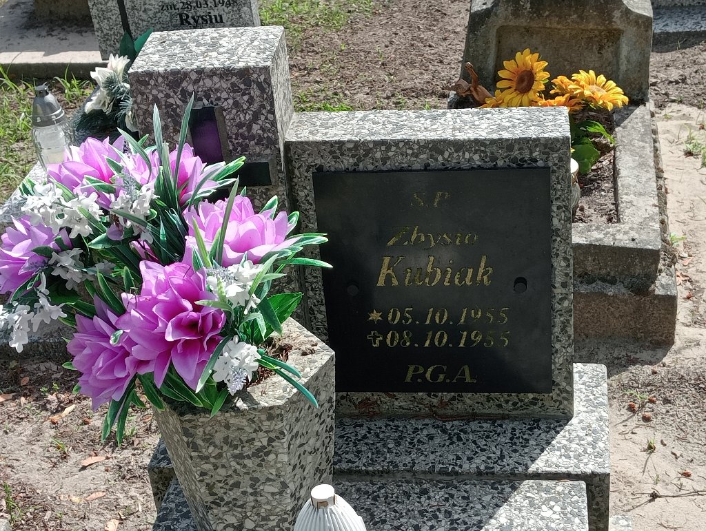 Grób Zbigniew Kubiak