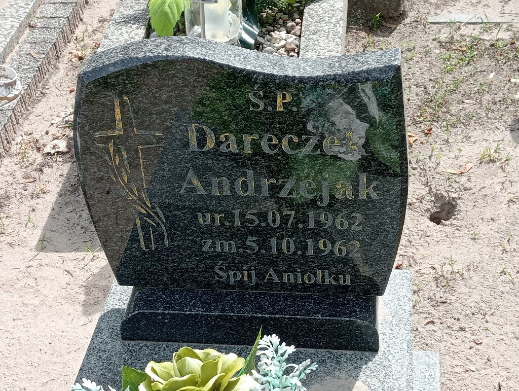 Grób Darek Andrzejak